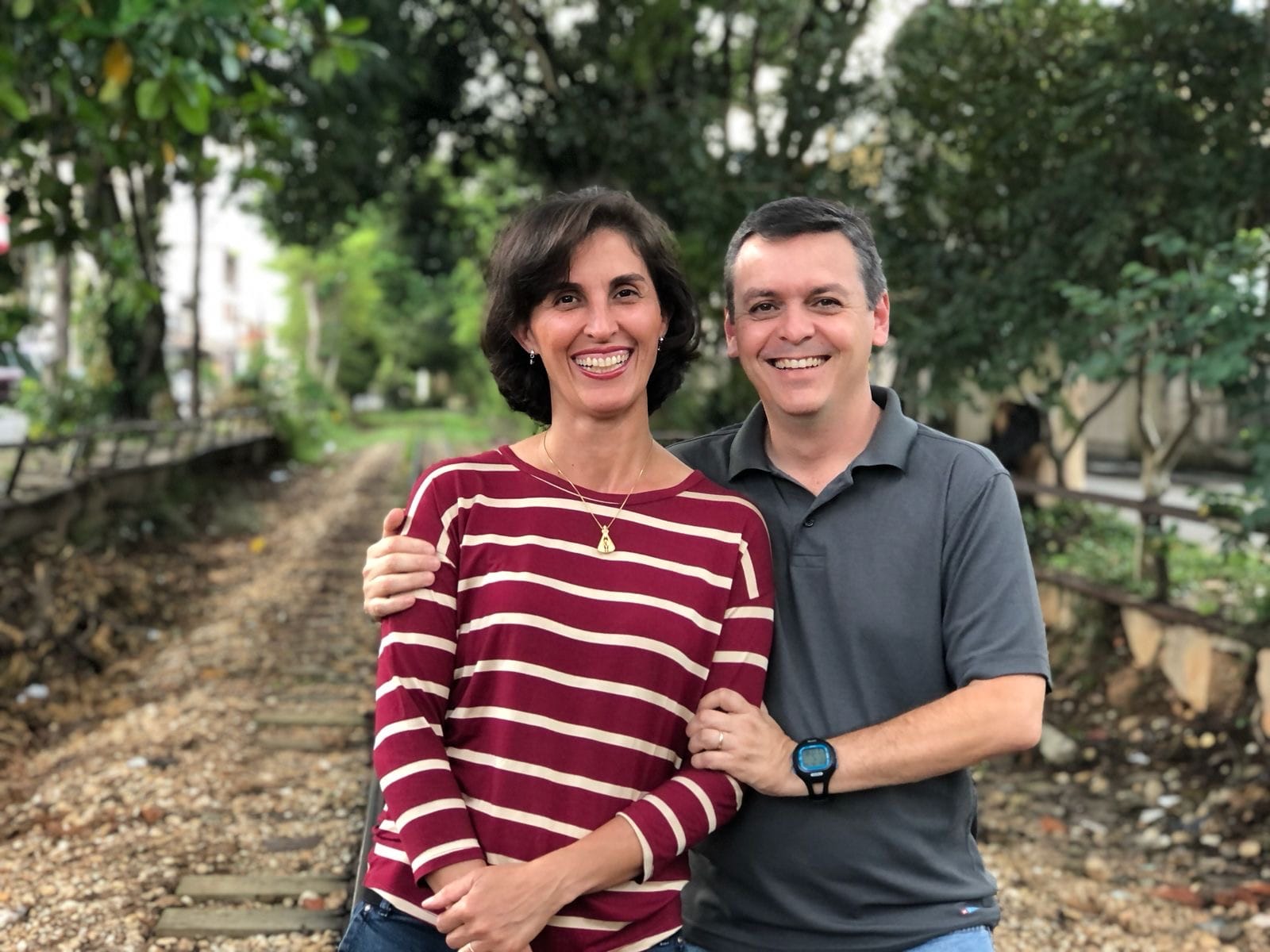 Karina y André Parreira